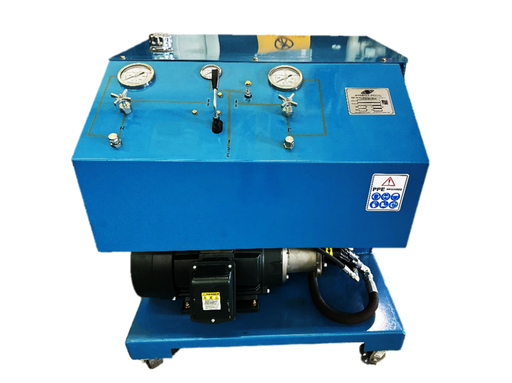 Nutbuster Hydraulic Cylinder Repair Bench Hydraulitechs Saskatoon SK